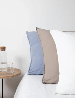 100% linen col. blue blizzard