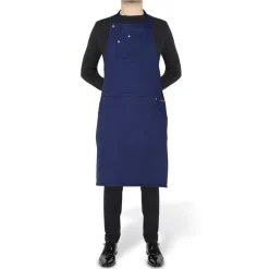 5 Pocket Comfort Fit Apron Dark Blue