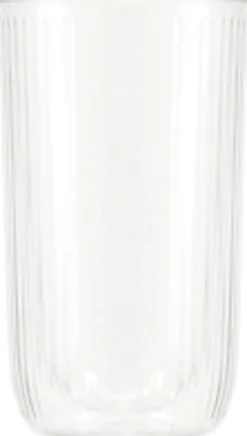 2 stk. dobbeltvægget ølglas 0,45 l