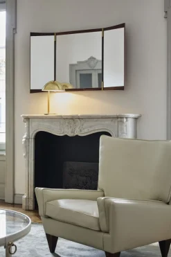 9209 Table Lamp Base: Brass, Shade: Polished Brass