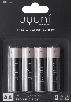 AA Battery, 1,5V, 2300mAh - 4 pack