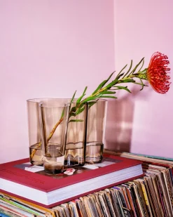 Aalto vase 140mm linen wm