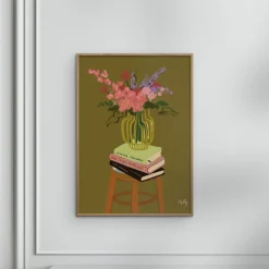 Affordable Art Prints x Arty Guava - Floral Vase