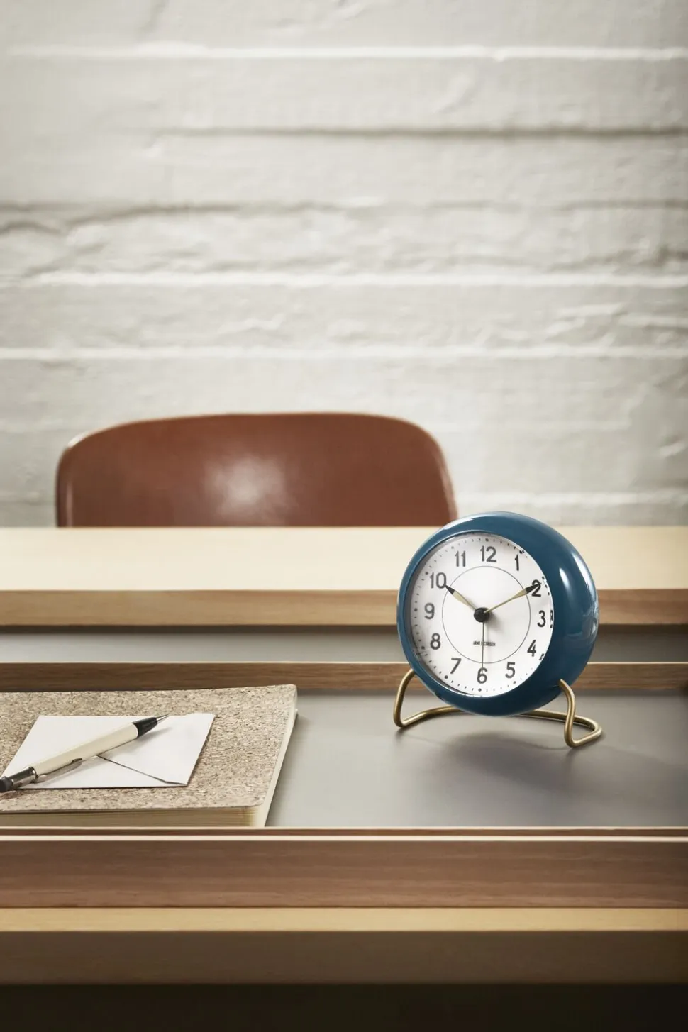 AJ Station watch Navy Blue Ø11 cm