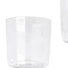 Angle Glass-Set of 4 Wide H7,5-Clear