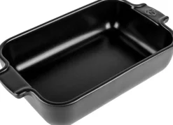 Appolia ovnfad rektangulært 22 cm sort satin