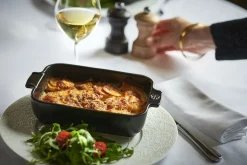 Appolia ovnfad rektangulært 22 cm sort satin