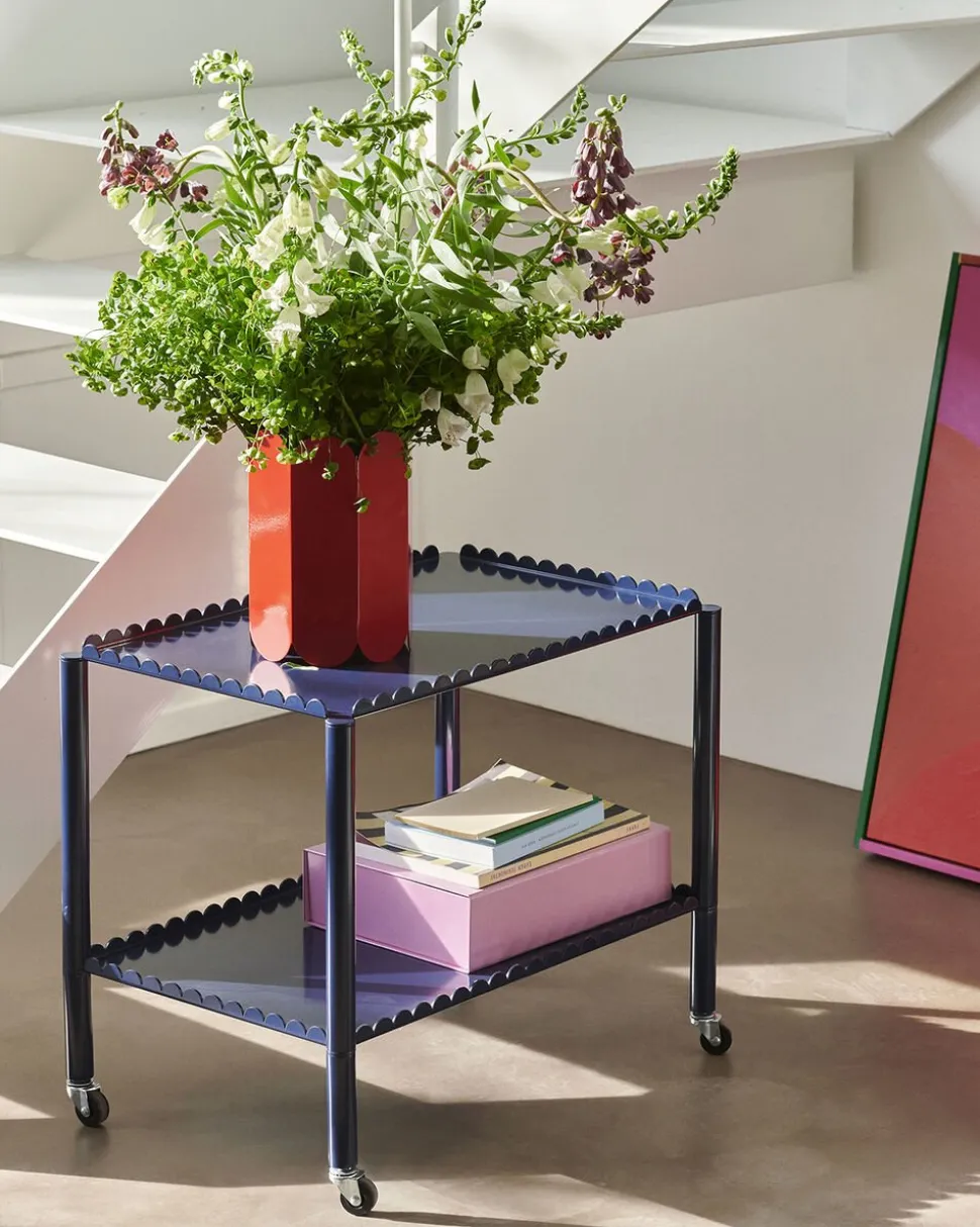 Arcs Trolley Low-Steel blue