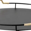 Balcony Serving Tray, Ø36,5, Black
