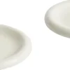 Barro Plate-Set of 2-Ø18-Off-white
