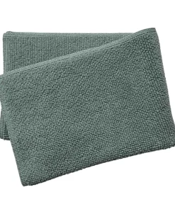 Bathmat stonewashed 60x90 chinois green GOTS