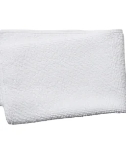 Bathmat stonewashed 50x80 white GOTS