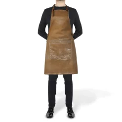 BBQ Style Apron Gold Wash