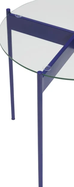 Beam Side Table Blue