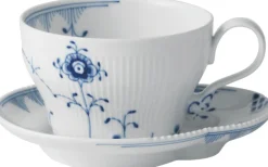 Blå Elements 26 cl. kop med underkop