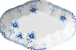 Blå Elements 23 cm. fad