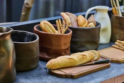 Bread Basket Vintage Brown