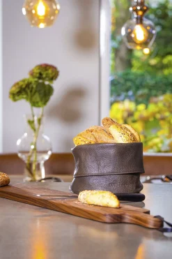 Bread Basket Vintage Brown