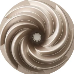 Bundt-kageform Swirl 24 x 9 cm Rose gold
