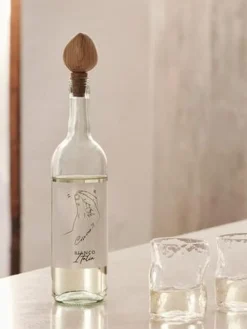 Cairn Wine Stoppers - Set of 2 - Oak