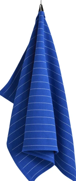 Canteen Tea Towel-Blue pinstripe