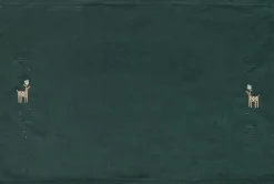 Christmas Fable Dækkeserviet Rensdyr 49x32 cm grøn