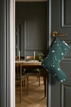 Christmas Fable Julestrømpe H45 grøn