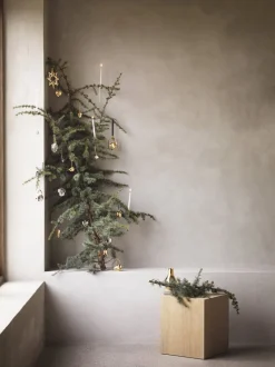 CHRISTMAS MOBILE MISTLETOE 18 KT GOLD PLATED