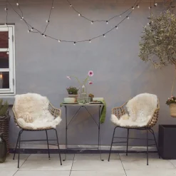 90cm-up New Zealand Sheepskin, Long Wool Beige 90x60