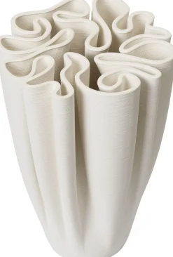 Dedali Vase - H25 - Off-white