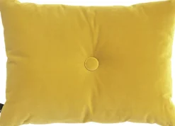 Dot Cushion-1 dot-Soft-Yellow
