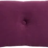 Dot Cushion-Linen-Burgundy