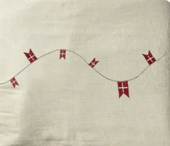 Dug flag 140x240cm bom/hør