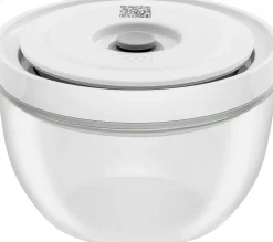 Fresh & Save BOWLS Vakuumskål S / 12 cm, Glas, Gennemsigtig