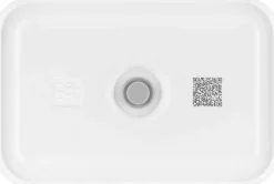 FRESH & SAVE Vakuum madkasse, semitransparent/grå, Str L