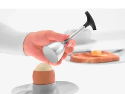 Æggeskærer 14 cm Stål/Sort