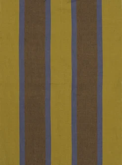 Hale Tea Towel - Lime/Bright Blue/Choco