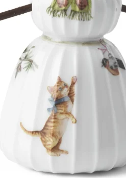 Hammershøi Christmas Snekone H11 hvid m. deko