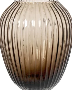 Hammershøi Vase H18. 5 valnød