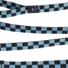 HAY Dogs Leash-Flat Check M/L-Blue,