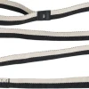 HAY Dogs Leash-Flat M/L-Black, whit