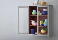 Herringbone Dækkeserviet 43x30 cm brun 82% bomuld recycled,