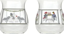 Holmegaard Christmas Julelyslygte 2024 H7. 5 multi 2 stk.