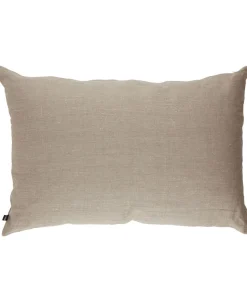 Hør gavlpude Beige 90x60 cm.