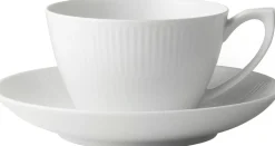 Hvid Riflet 28 cl. tekop