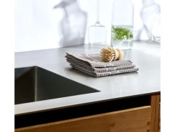 Karklude Pillivuyt 32 x 32 cm 3 stk. Fungi/Hvid 100 % økolog