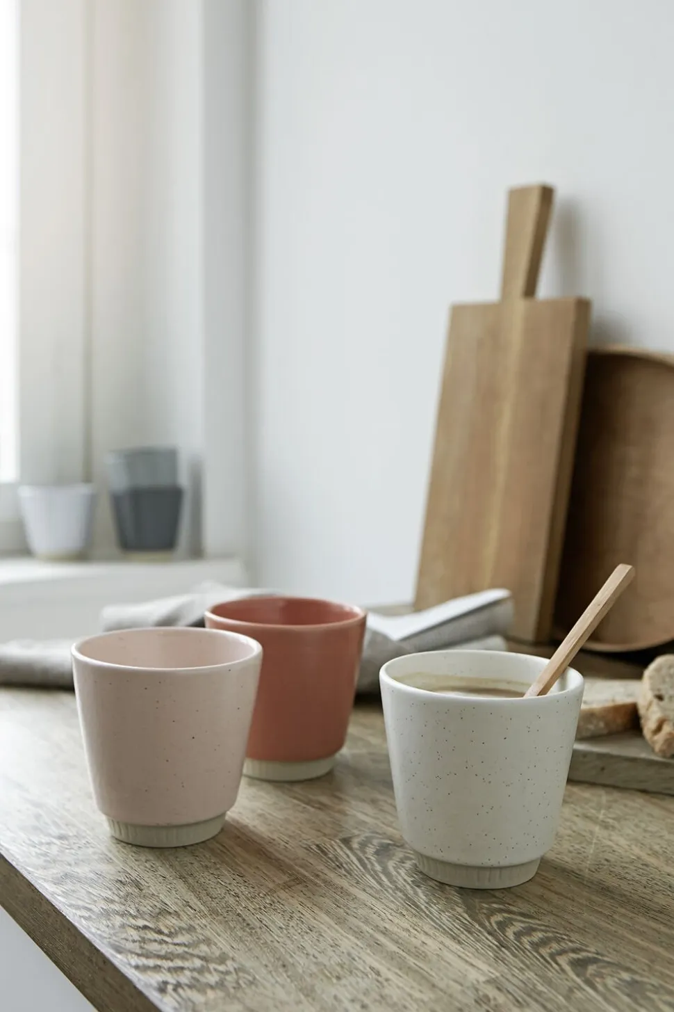 Knabstrup Colorit, kop, koral, H9 cm, 250 ml