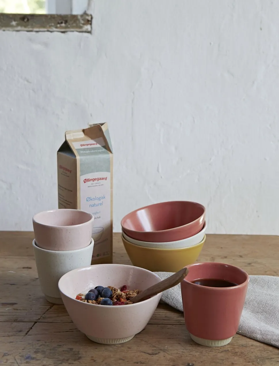 Knabstrup Colorit, kop, koral, H9 cm, 250 ml