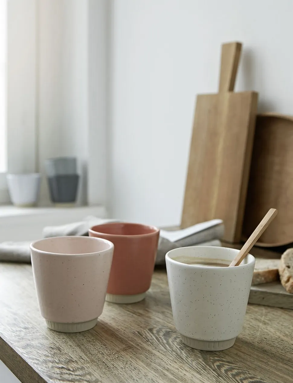 Knabstrup Colorit, kop, koral, H9 cm, 250 ml