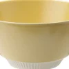 Knabstrup Colorit, skål, gul, Ø14 cm